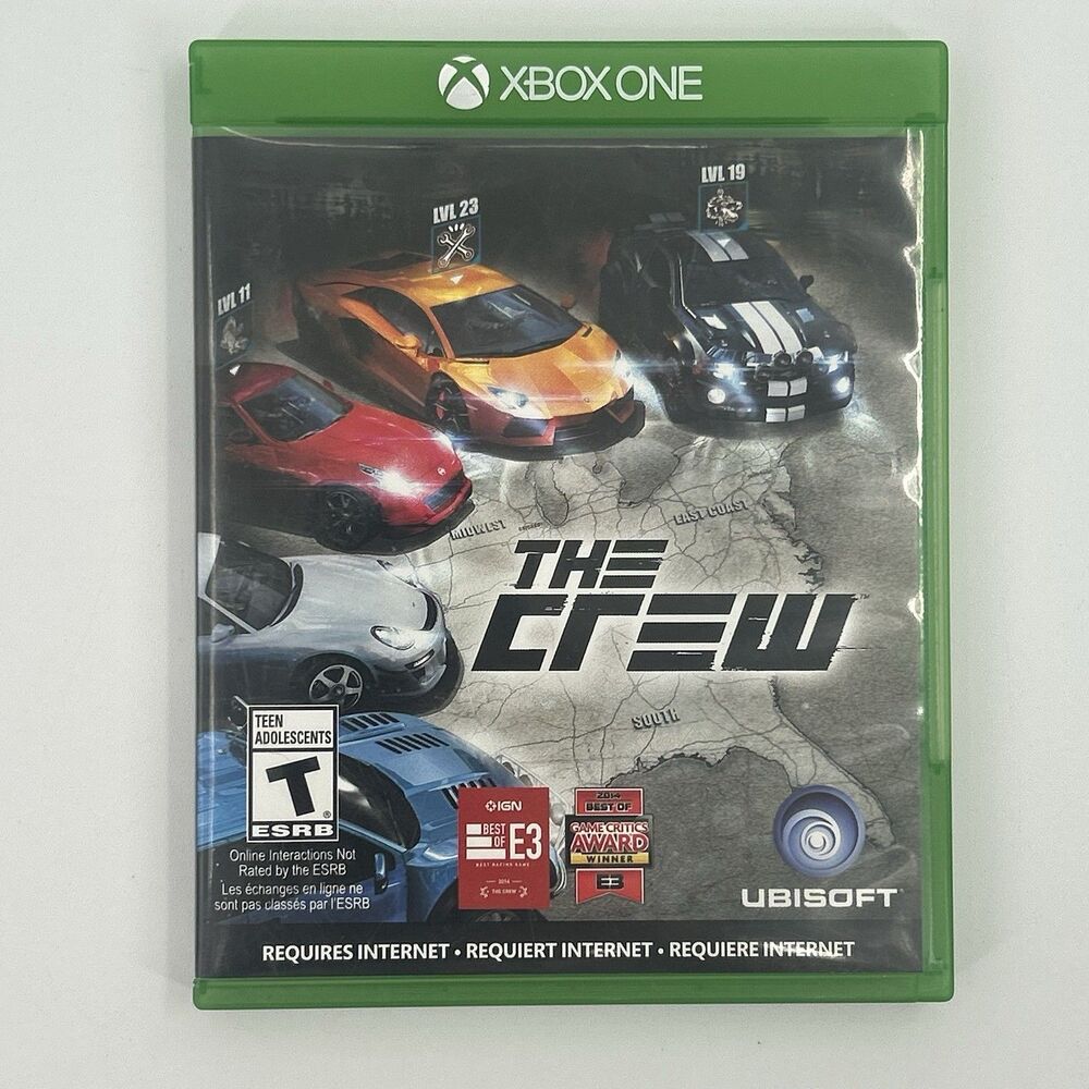 The Crew - Microsoft Xbox One - Tested - Complete - Fast Shipping